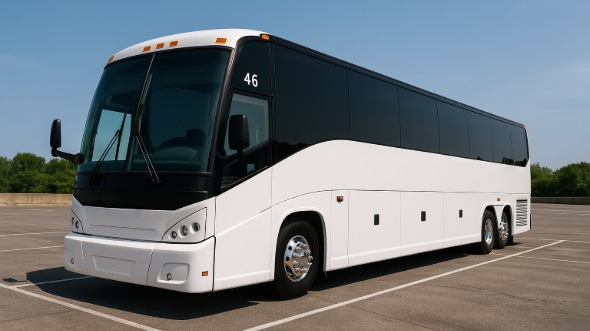 Exterior of Buffalo Party Bus Company's 50 Passenger Party Bus in Buffalo