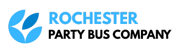 rochester party bus company logo