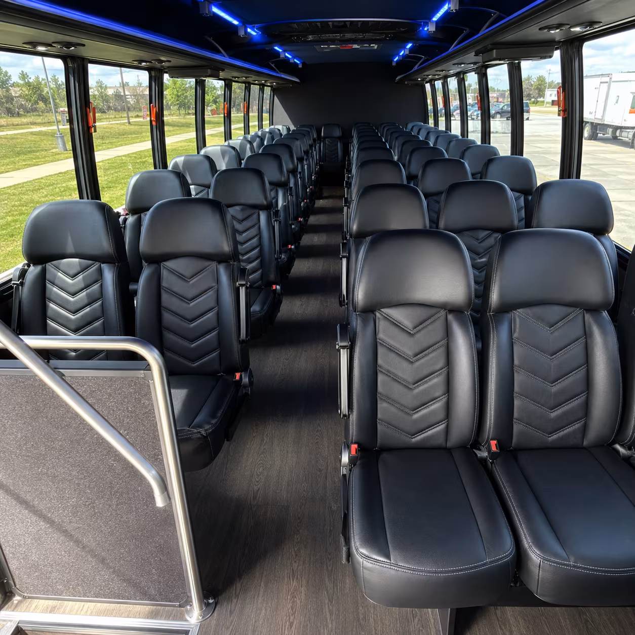 15-35 Passenger Minibus Inside