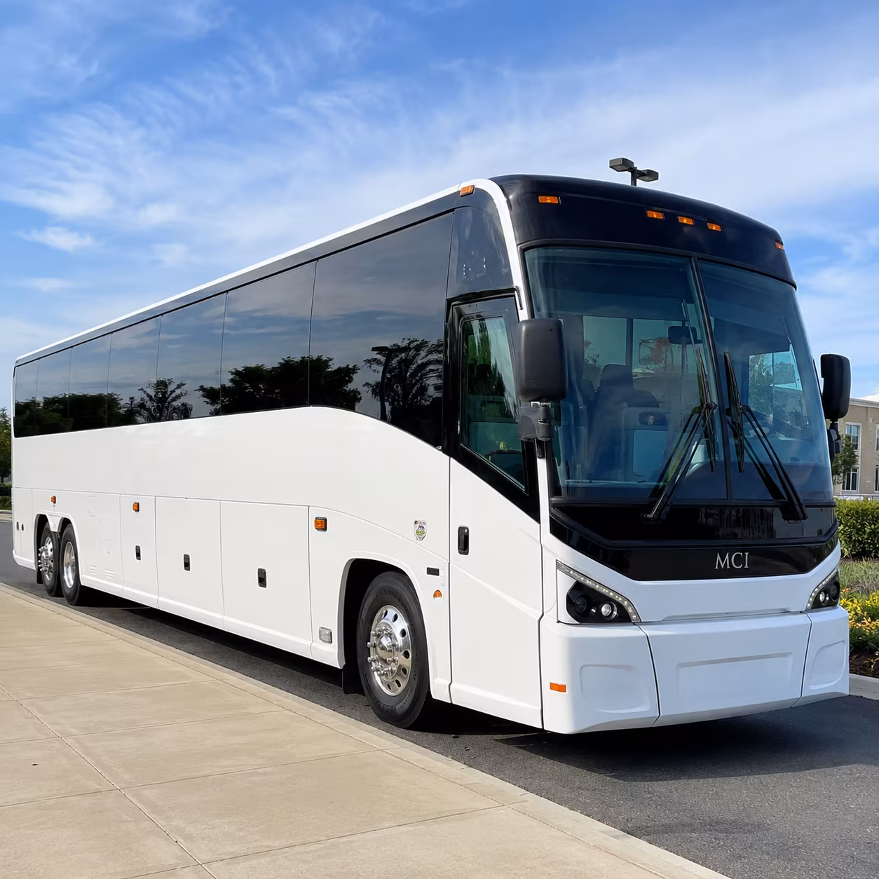 Rochester Airport Shuttle & Transportation party bus exterior