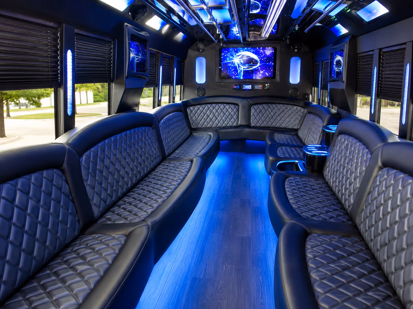 Rochester Bachelor & Bachelorette Transportation party bus exterior