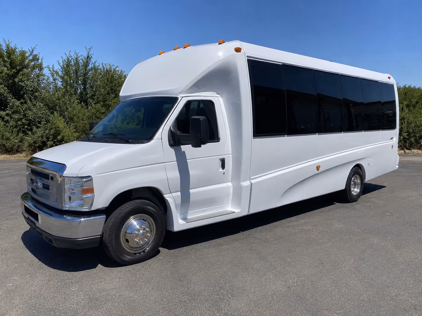 Rochester Birthday, Sweet 16, & Quinceañera Transportation party bus exterior
