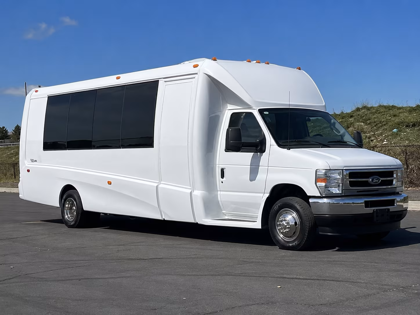 Rochester Concert & Music Festival Transportation party bus exterior