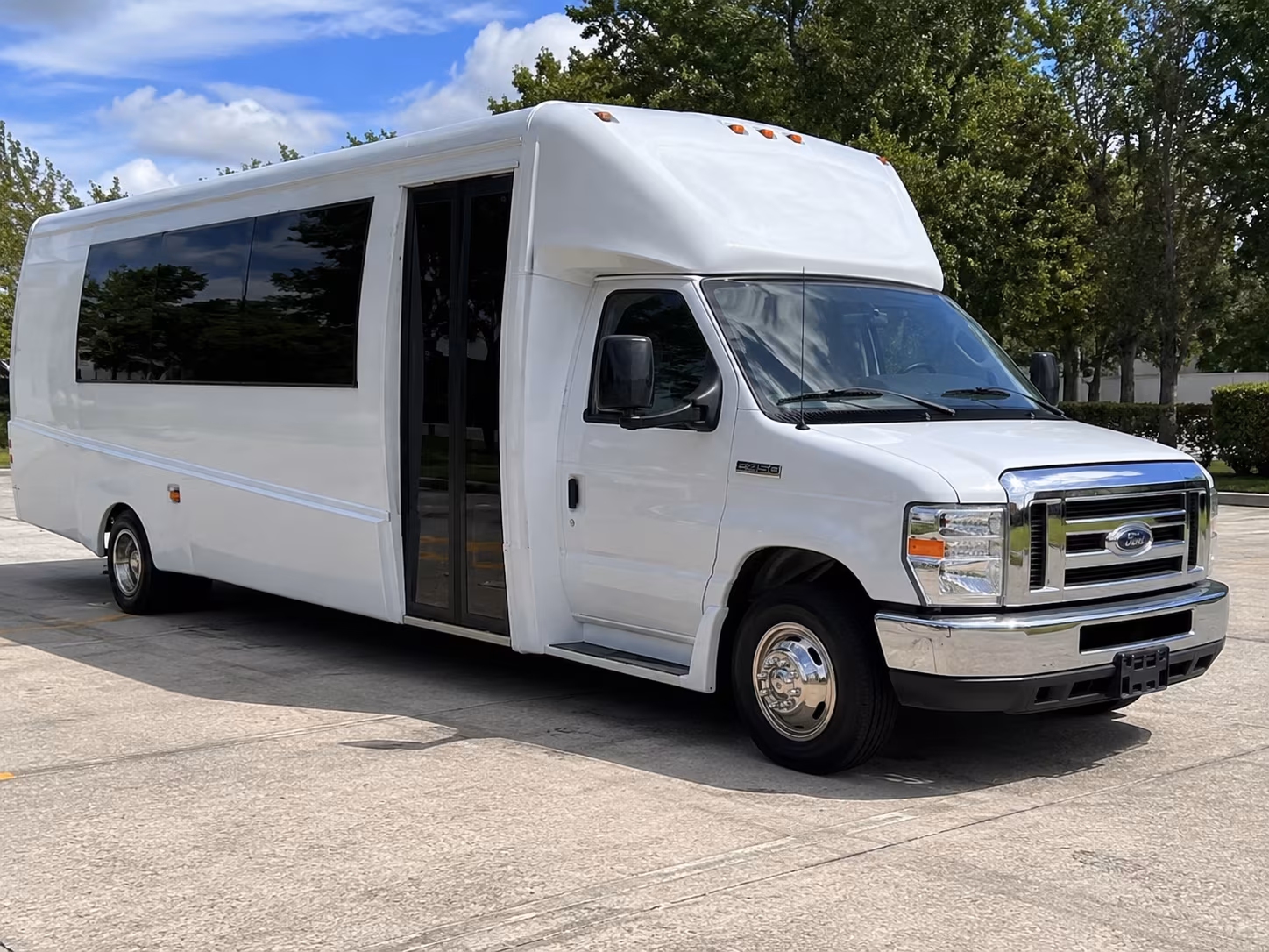 Rochester Concert & Music Festival Transportation party bus exterior