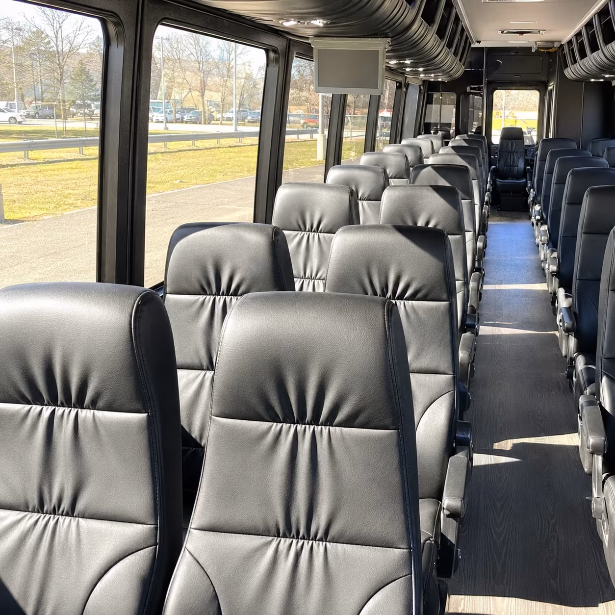 Rochester Corporate Transportation party bus exterior