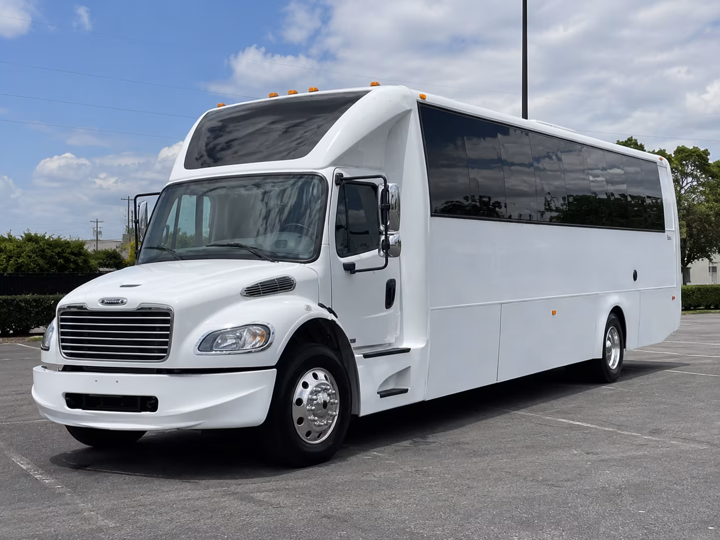 Rochester Prom & Homecoming Transportation party bus exterior