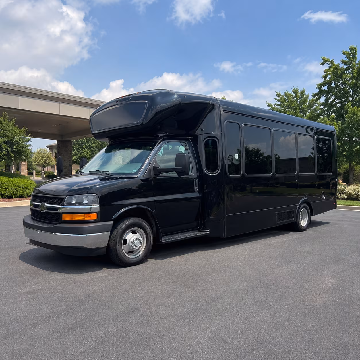 Rochester Prom & Homecoming Transportation party bus interior