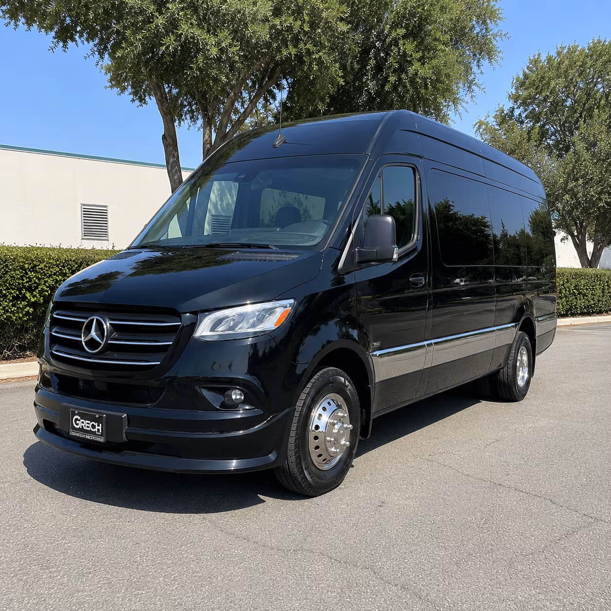 Sprinter Van Rental with Driver Exterior